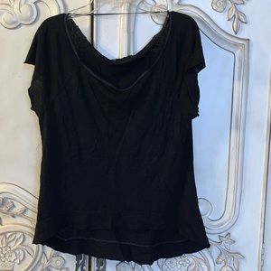 Pure Karma black top. Sheer. XS.